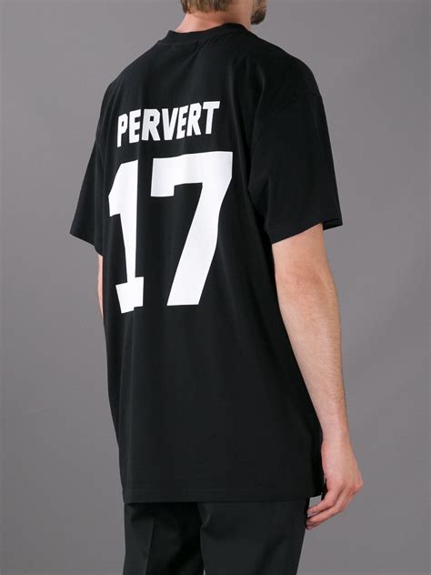 pervert 17 t shirt givenchy|Givenchy Pervert 17 Cotton T.